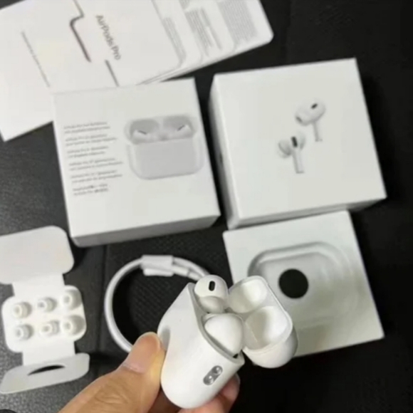 AirPods Pro with White Charging Case